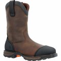 Durango Maverick XP Steel Toe Waterproof Western Work Boot, GRIZZLY BROWN, M, Size 10 DDB0424